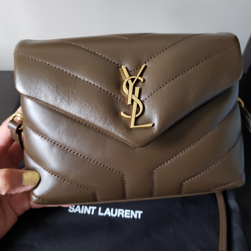 YSL Mini Toy Lou Lou Leather Crossbody Bag